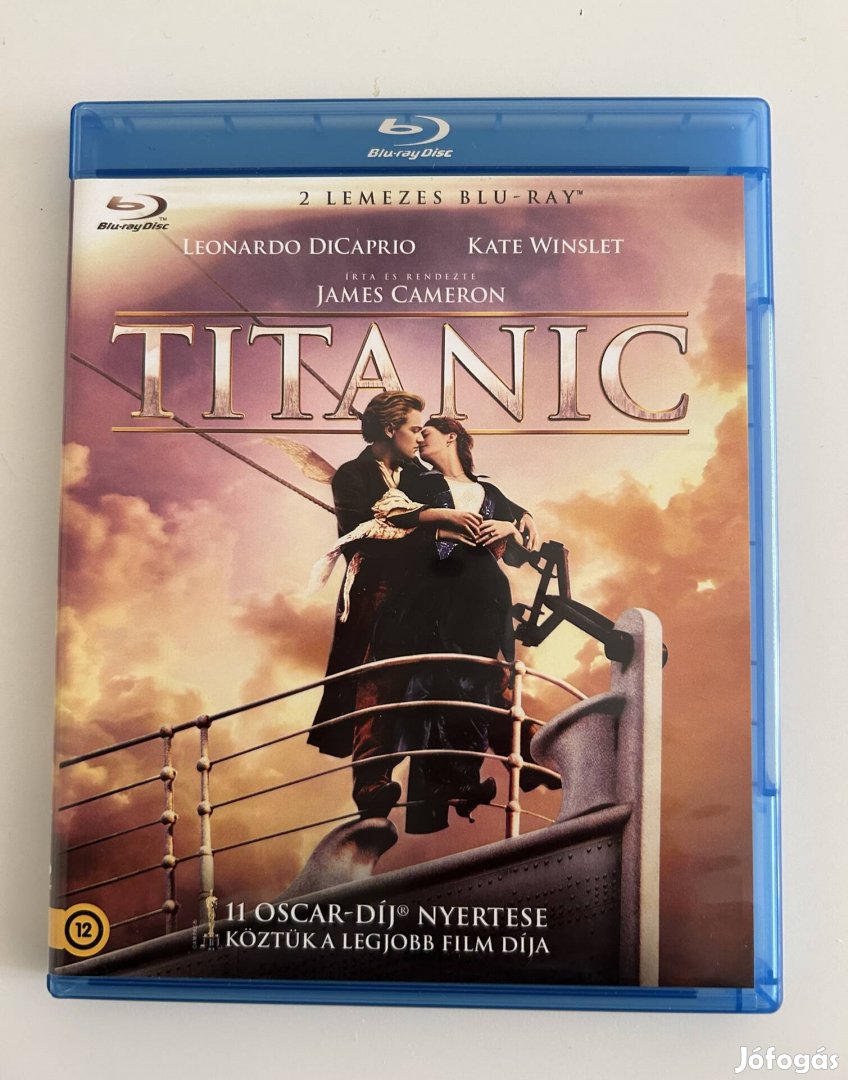 Titanic blu-ray 2 lemezes dísztokos