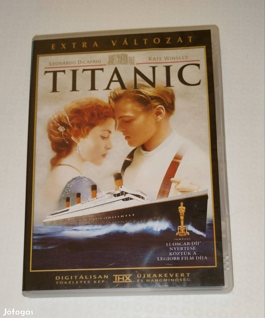 Titanic extra változat dvd 2 lemezes Leonardo Dicaprio 