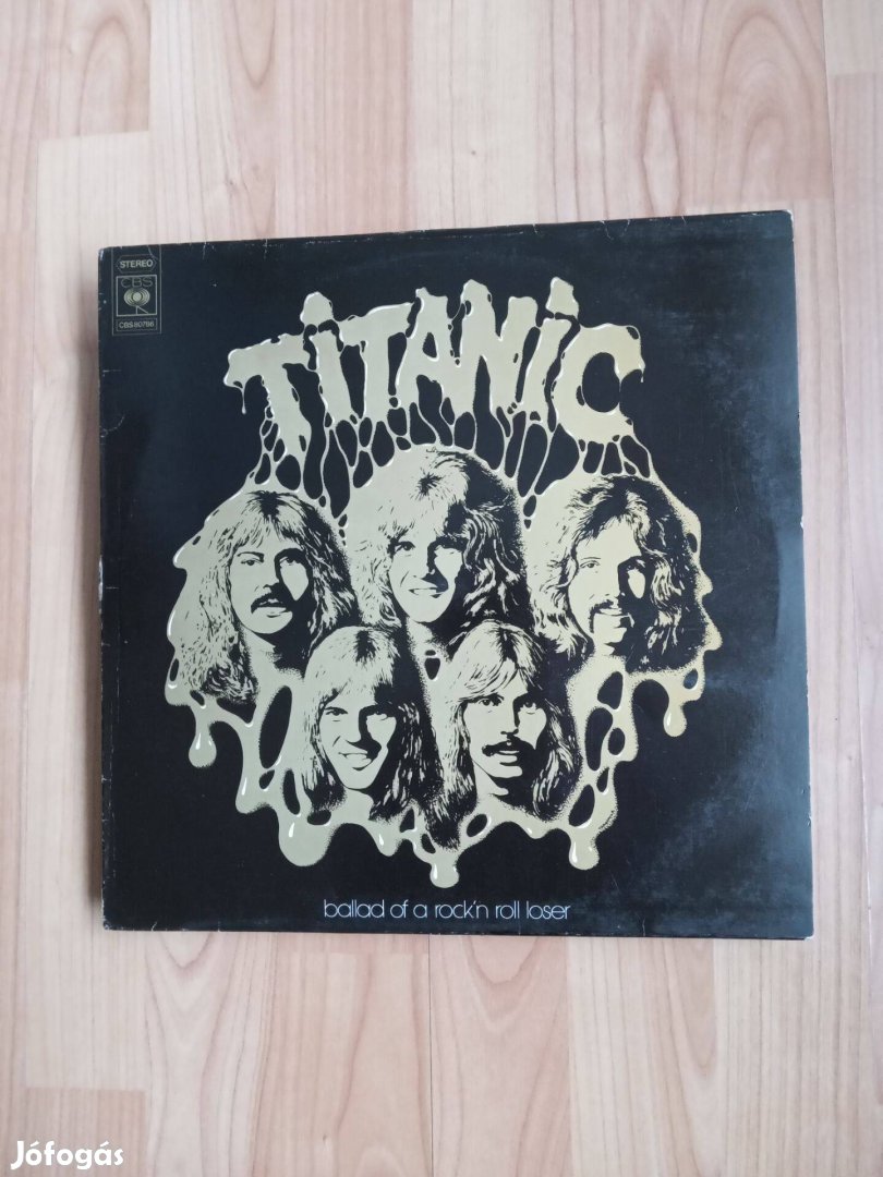 Titanic hanglemez bakelit lp