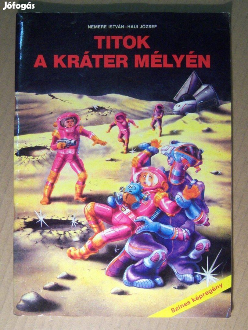 Titkok a Kráter Mélyén (1987) képregény