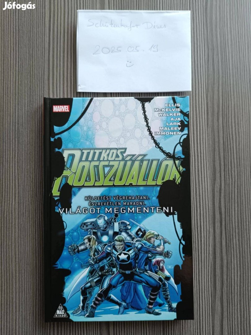 Titkos Bosszúállók - képregény keménytáblás Új