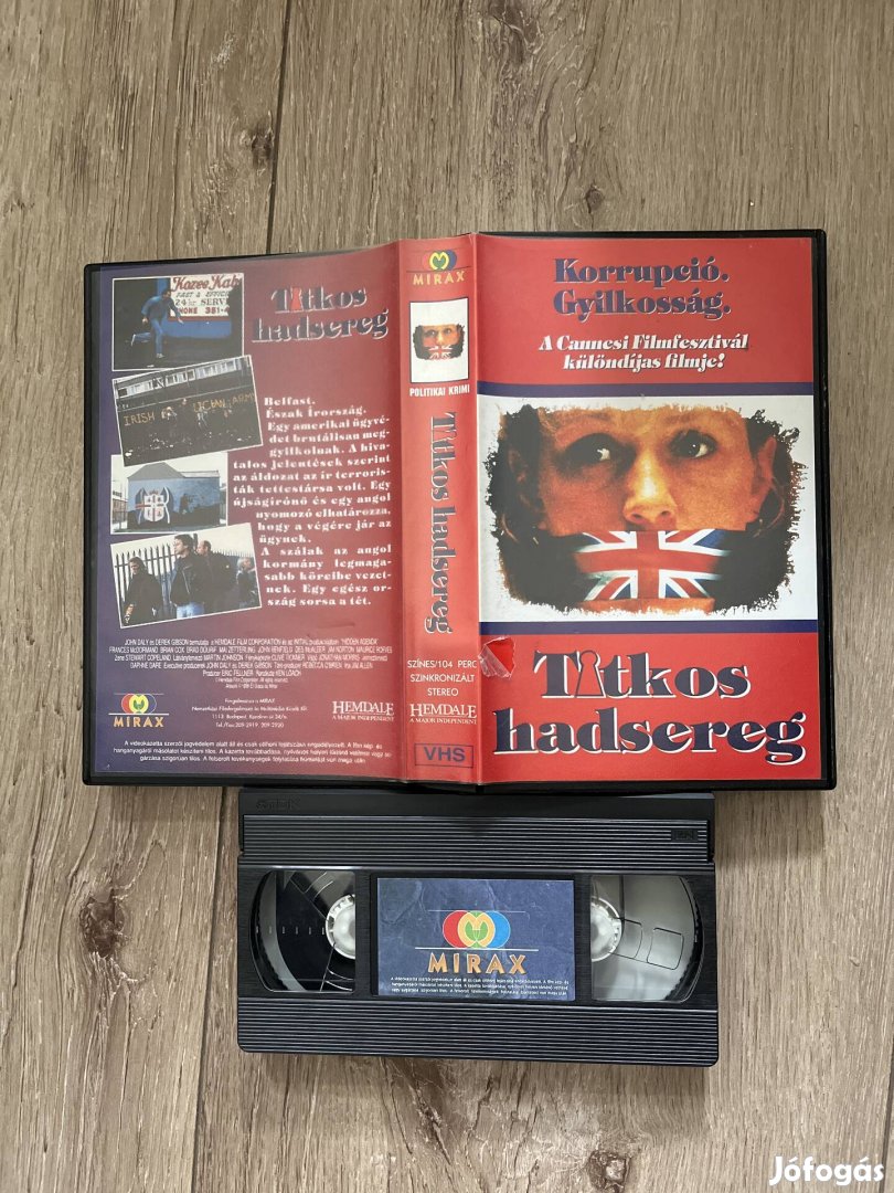 Titkos hadsereg vhs 