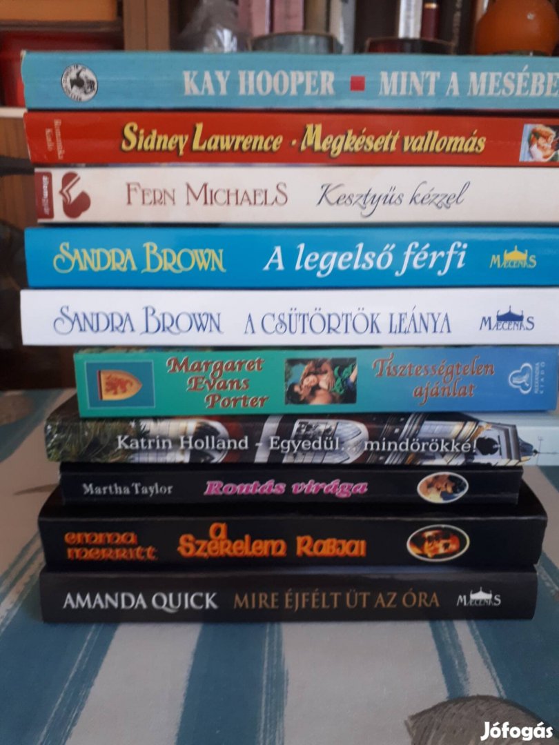 Tíz darabos könyvcsomag