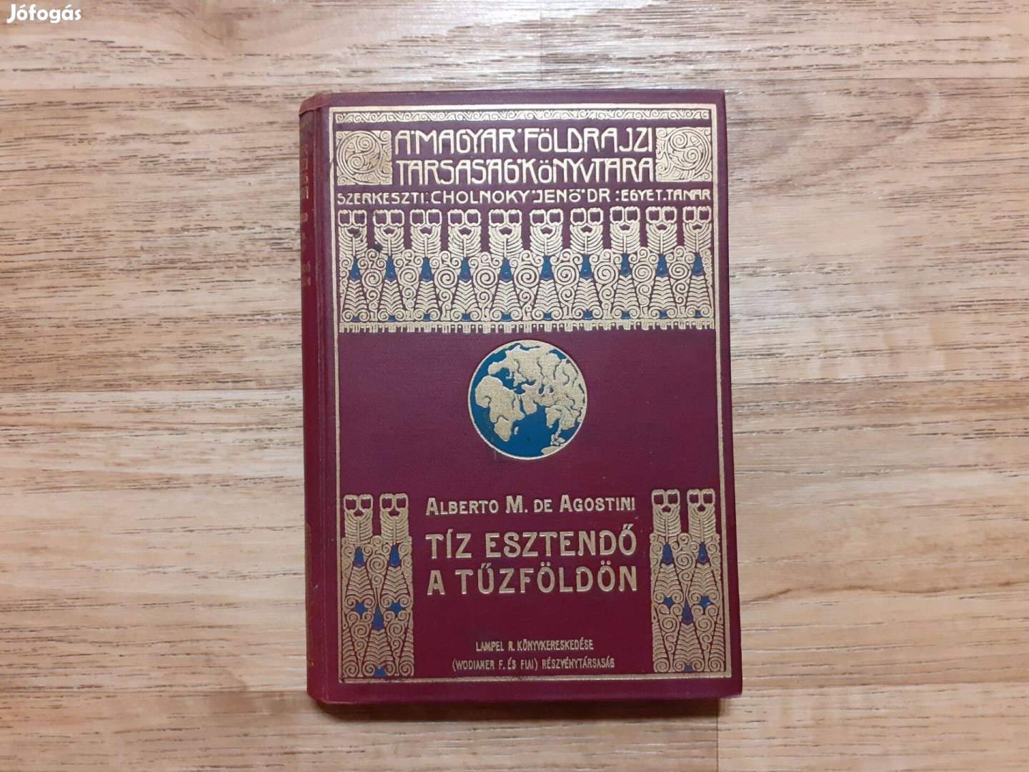 Tíz esztendő a Tűzföldön vékony változat 1 óriás térkép