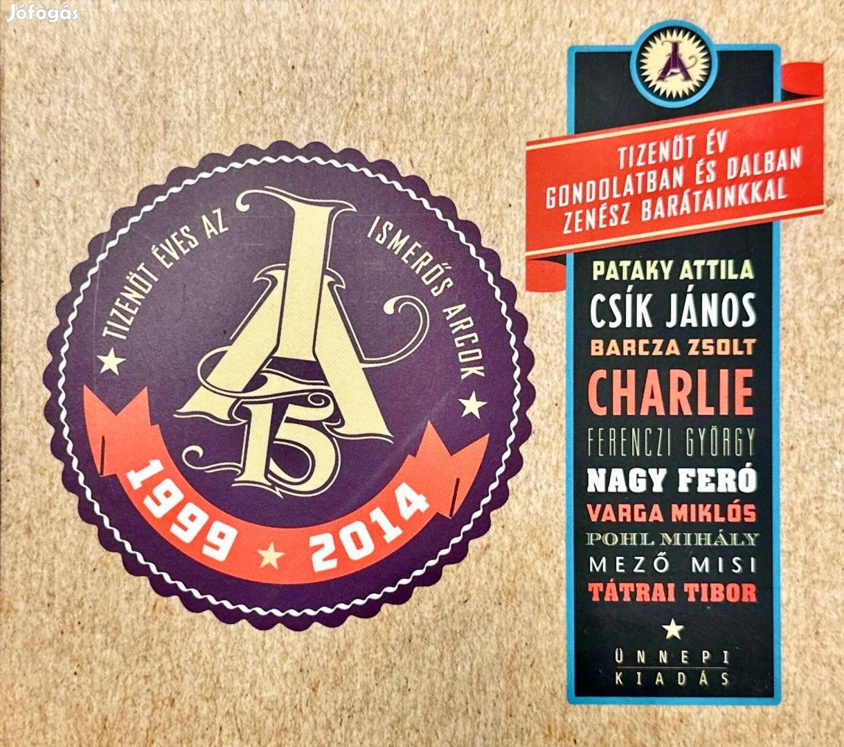 Tizenöt év gondolatban és dalban - zenész barátainkkal - CD