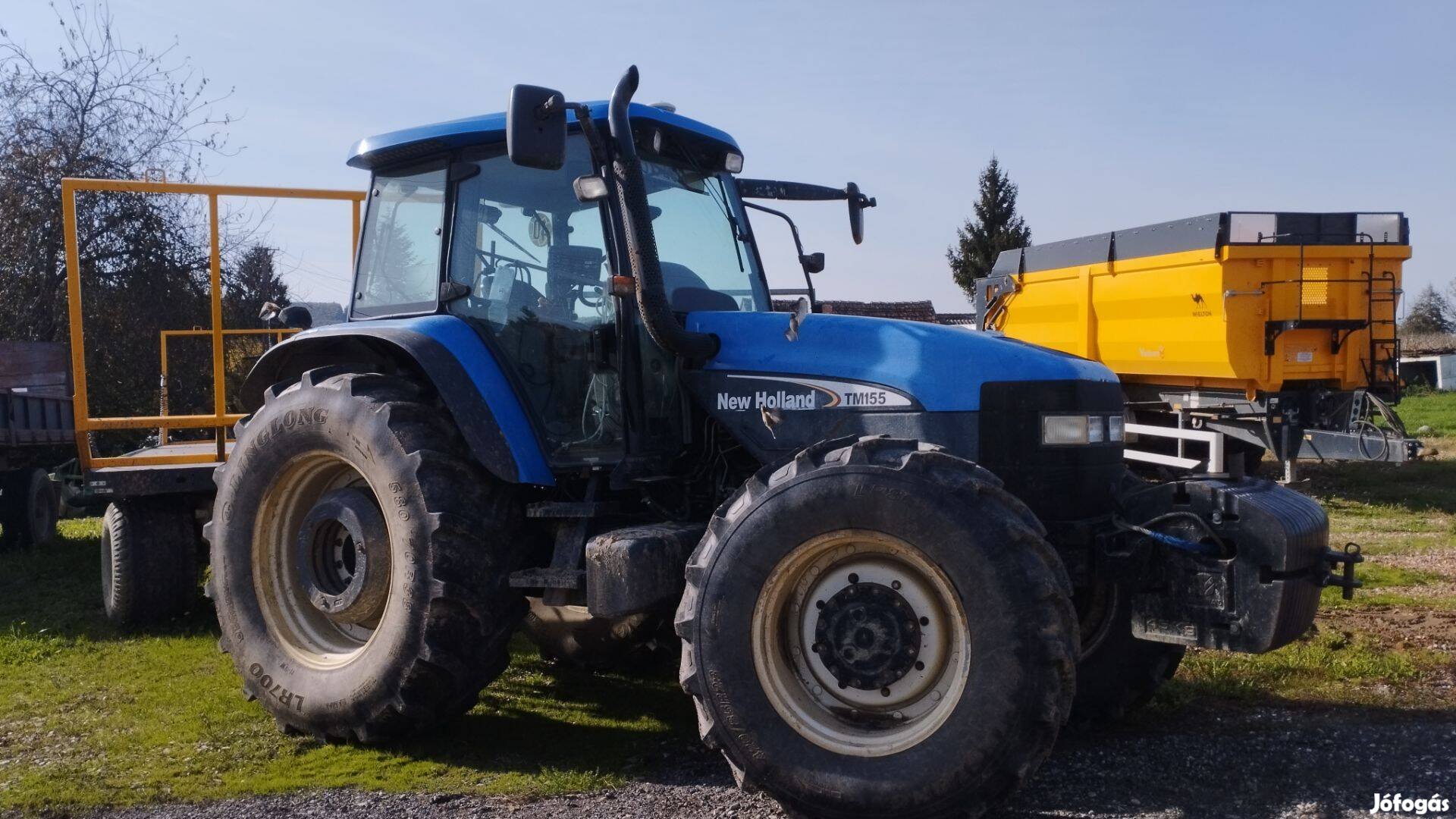 Tm155 New holland művelő kerék garnitúrával