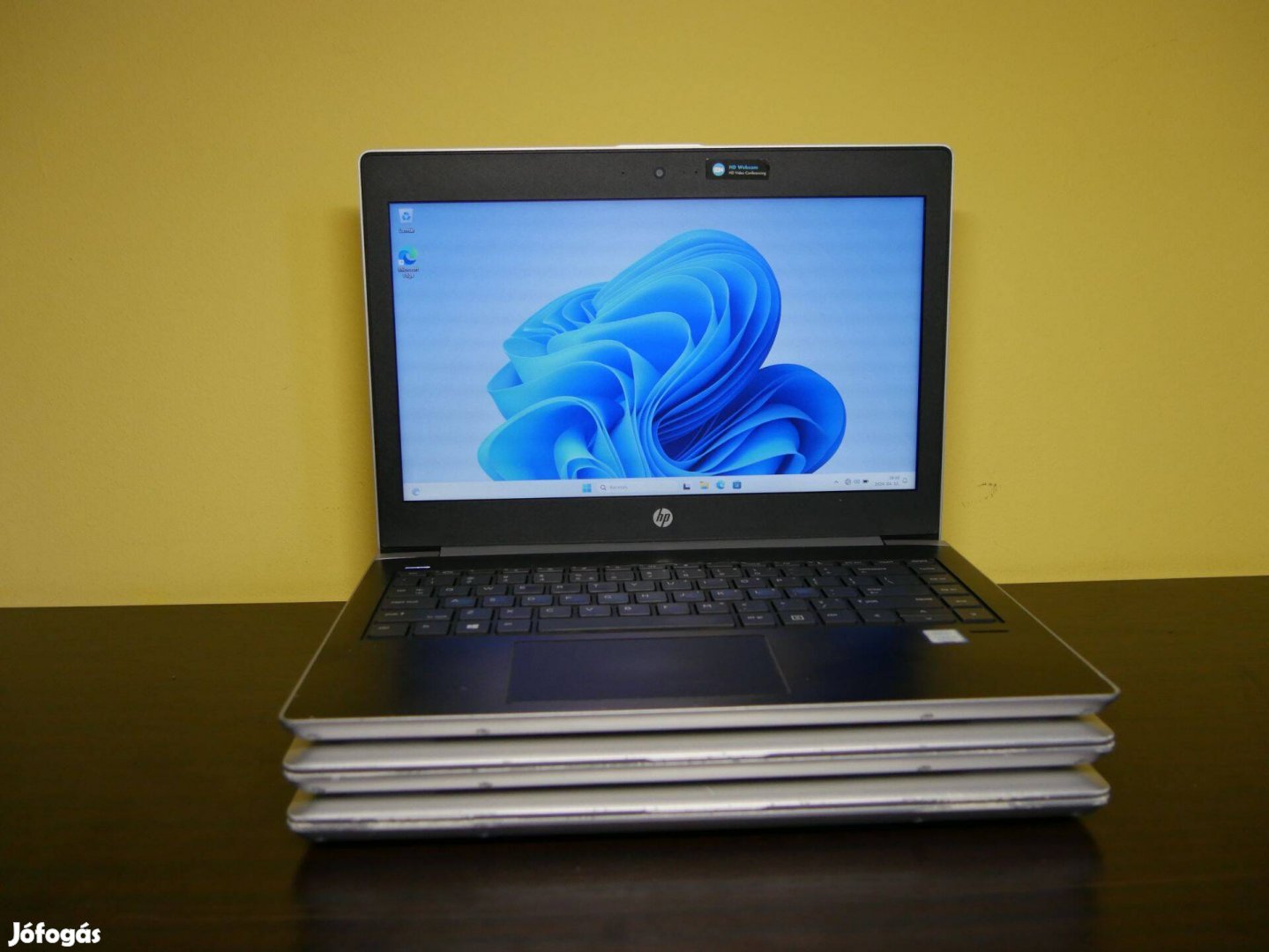 Több darab hp laptop készletről i5 8gen processzorokkal