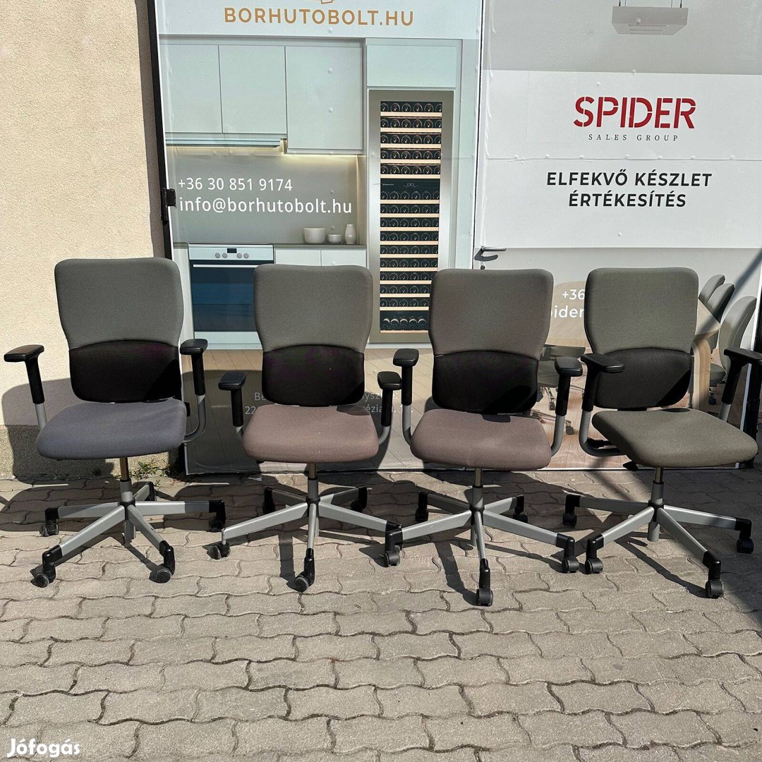 Több db forgószék, irodai gurulós szék, Steelcase Let's B - használt