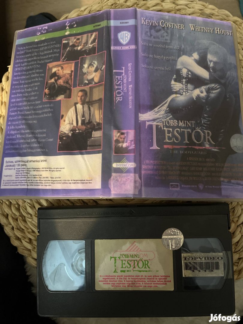 Több mint testőr vhs m