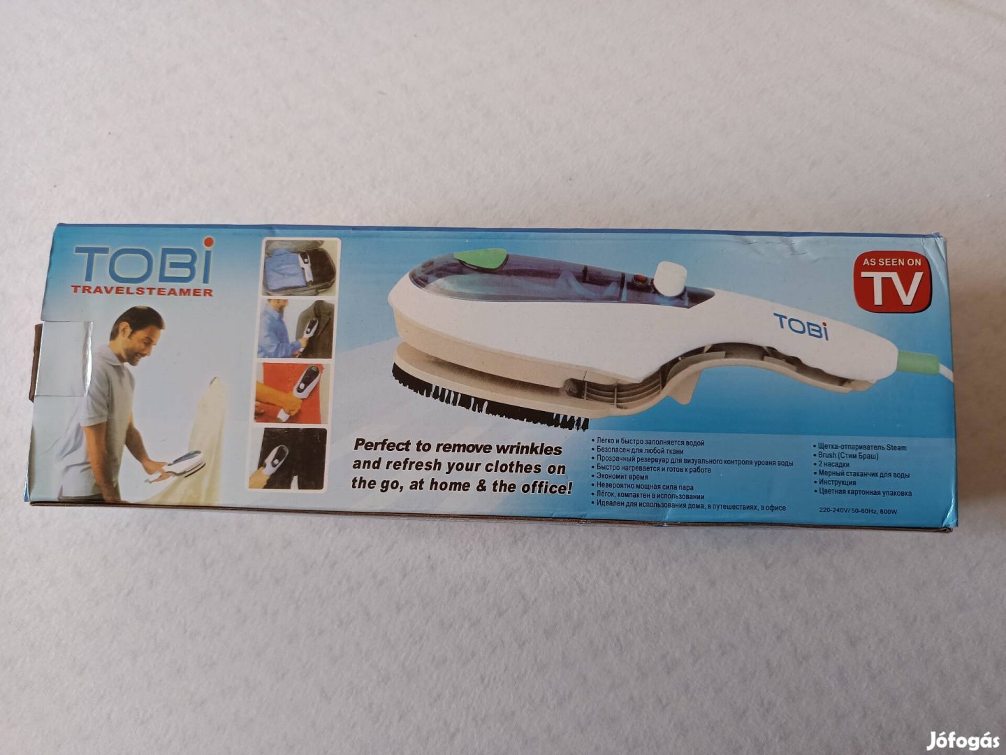 Tobi Travel Steamer függőleges gőzvasaló