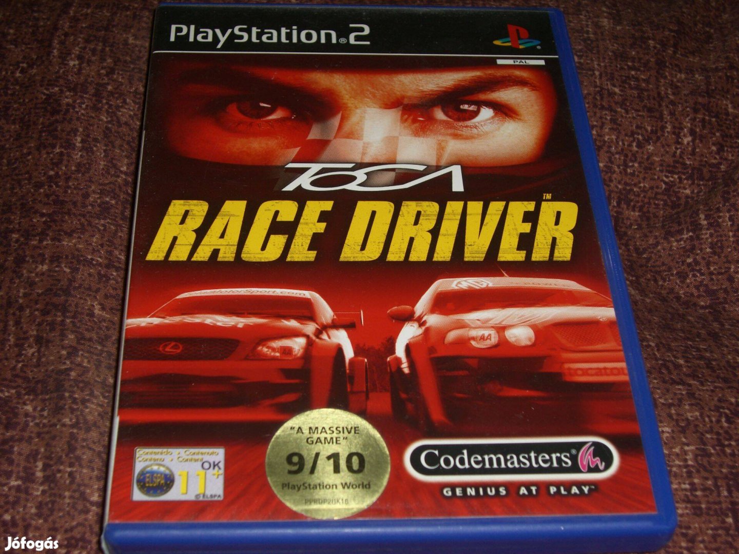 Toca Race Driver Playstation 2 eredeti lemez ( 3000 Ft )