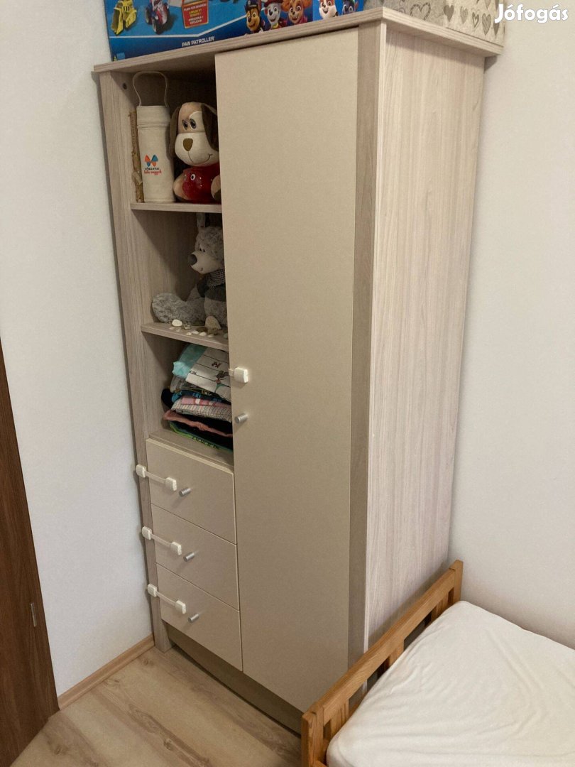 Todi Teddy ruhásszekrény nagyszekrény gyerekbútor