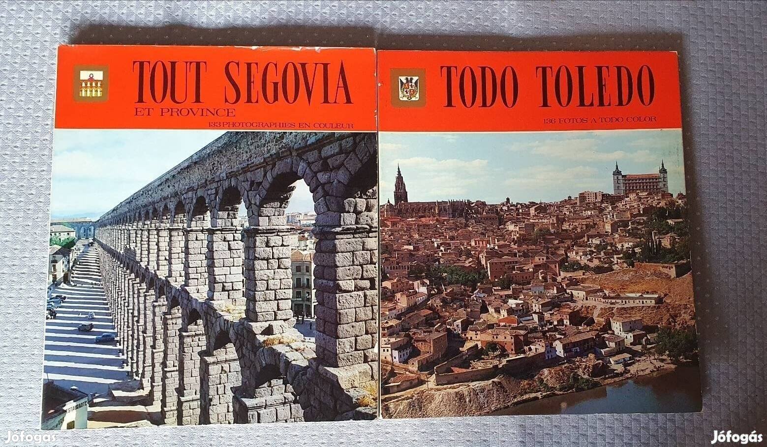 Todo Toledo és Tout Segovia spanyol utazási magazin