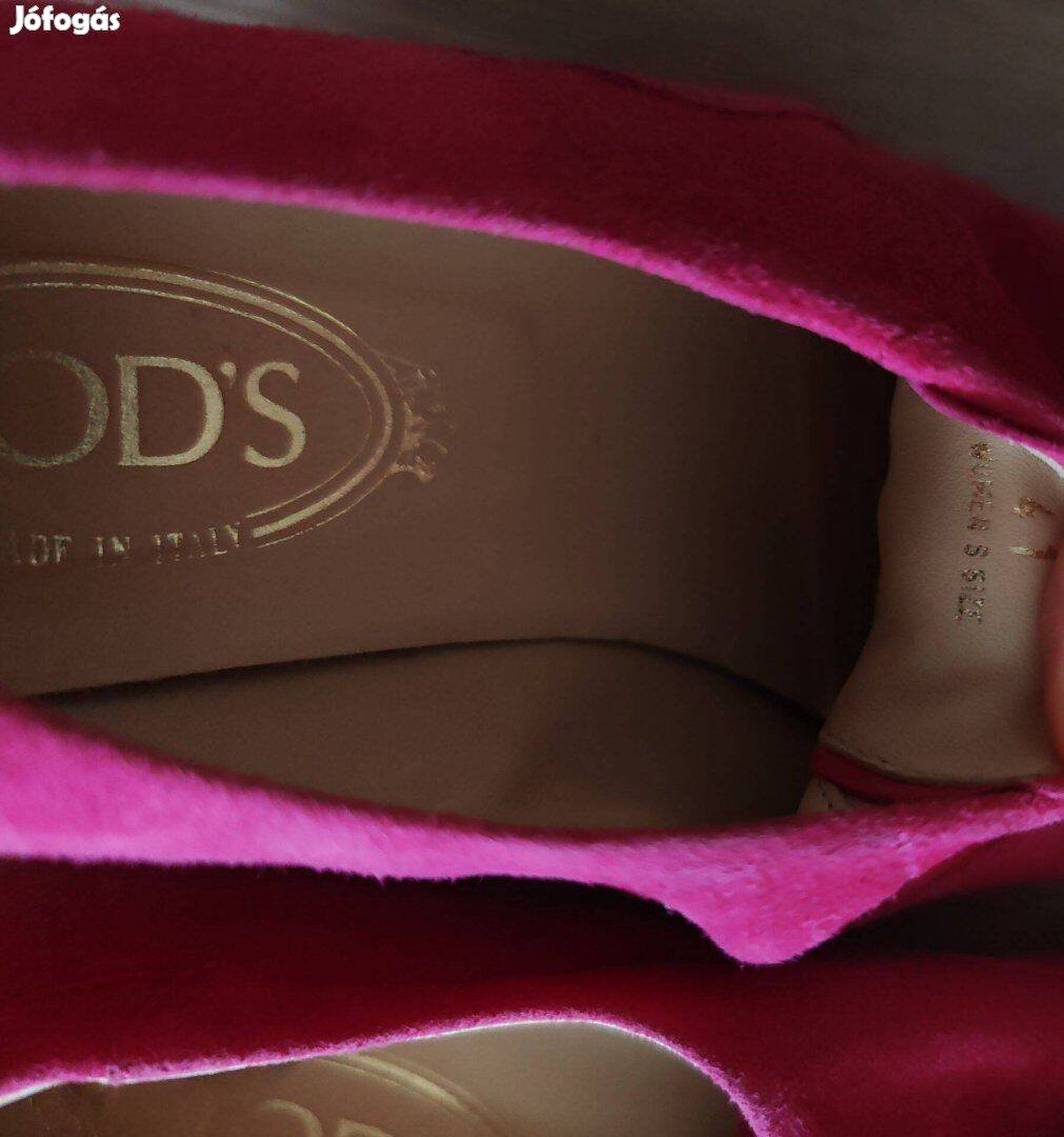 Tods luxus 600 euros női bőr cipő