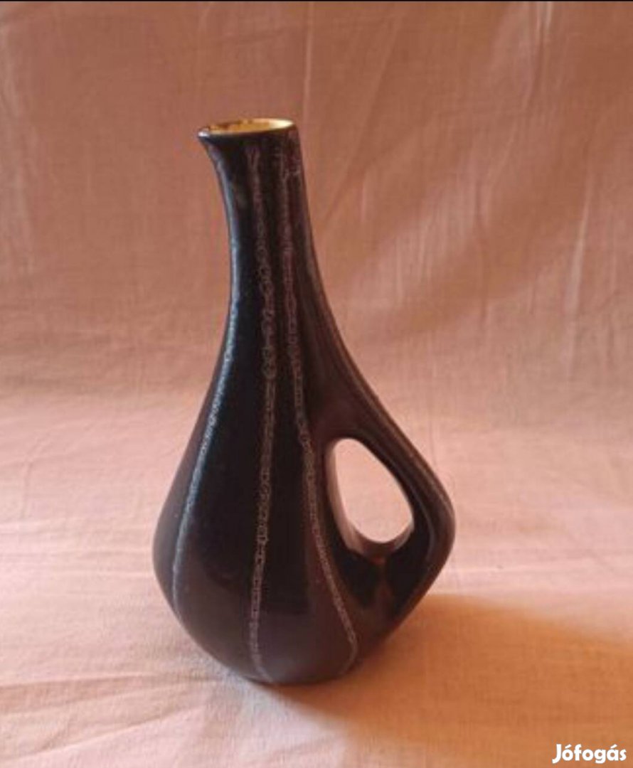 Tófej kerámia váza kiöntő (gyűjtői)