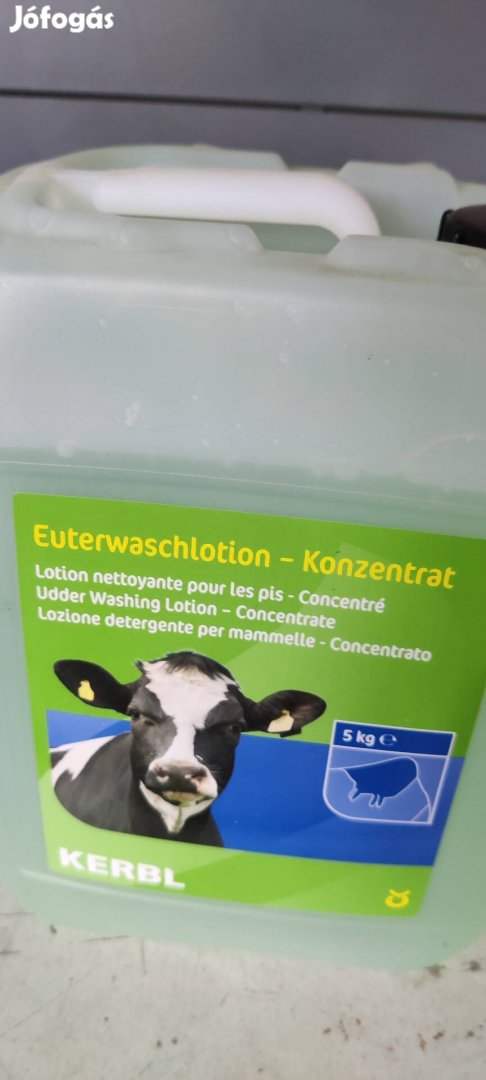 Tőgymosó tőgyápoló szer Kerbl 5kg ingyen szállítás!