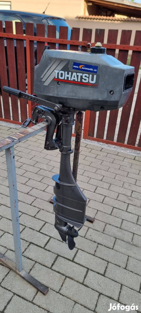 Tohatsu M3.5B2 3.5 lóerős kétütemű japán csónakmotor 12kg outboard