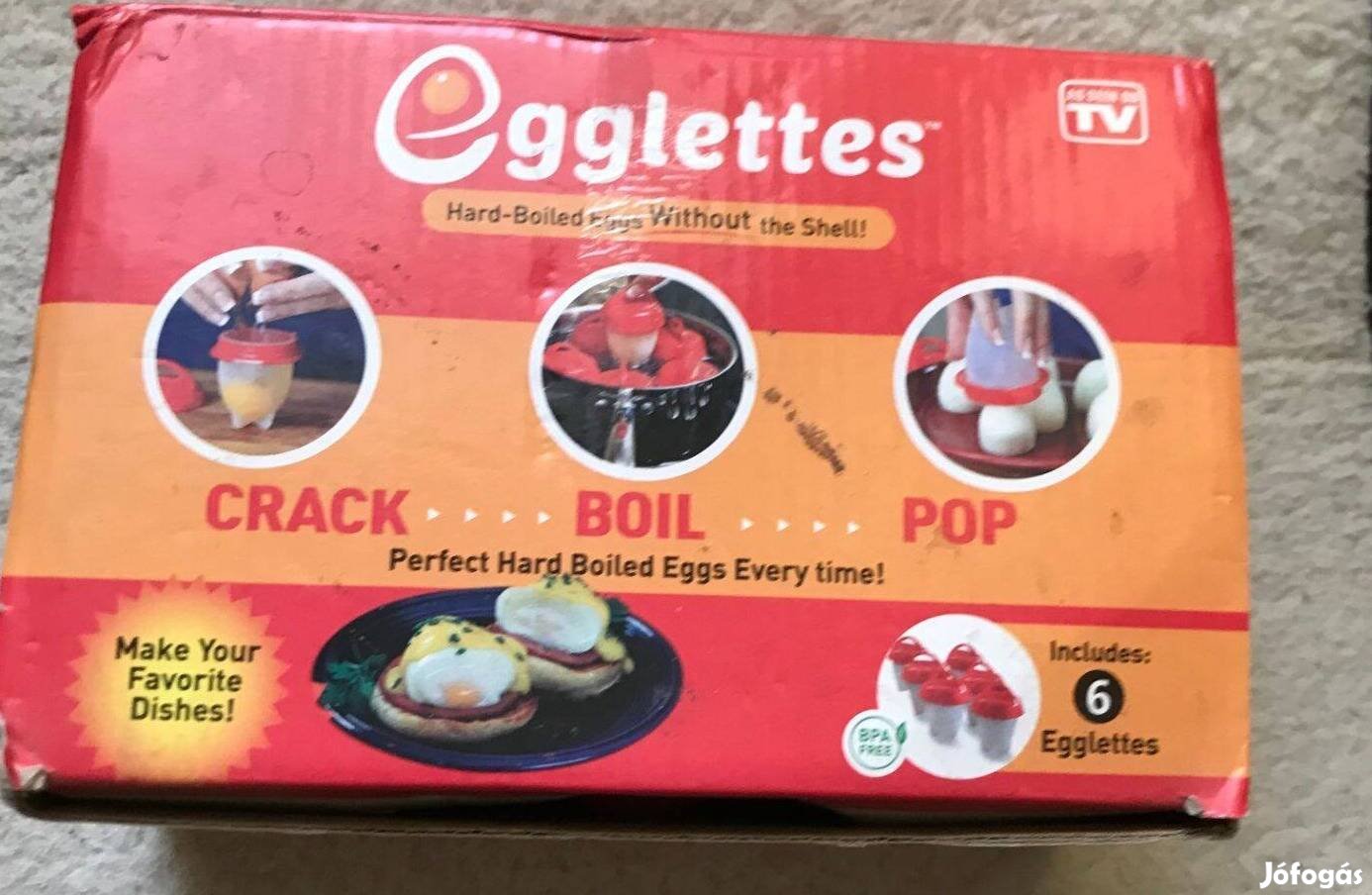 Tojásfőző szett, Egglettes