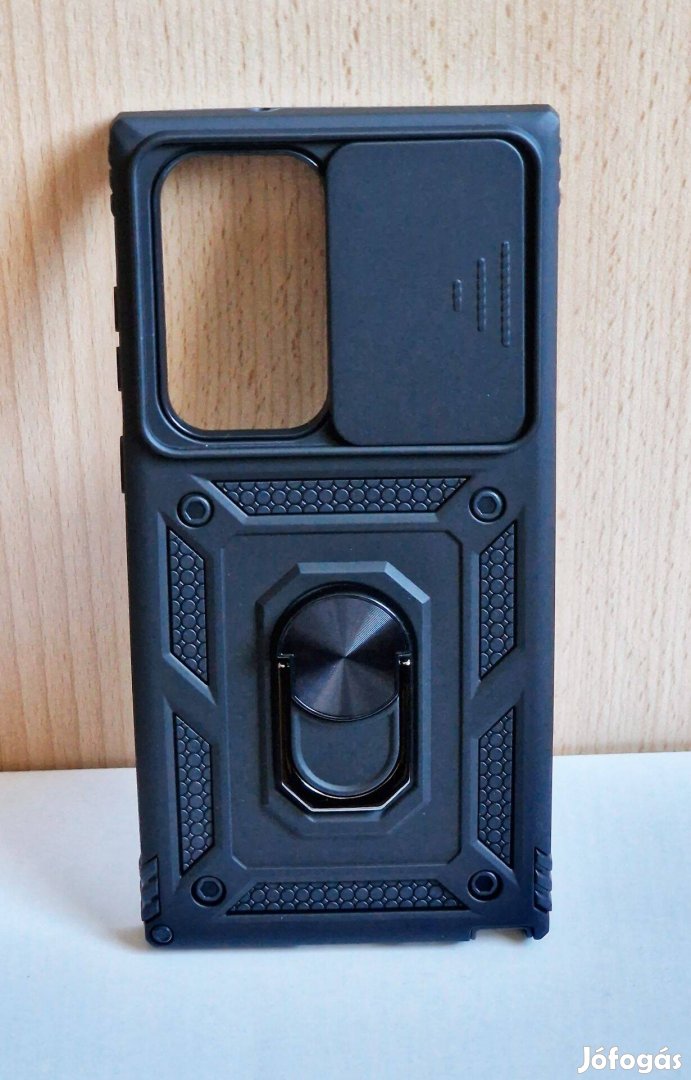 Tok Samsung Galaxy S24 Ultra ütésálló kameravédős Armor tok Tpu+PC