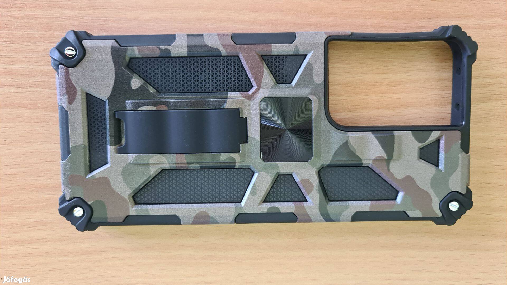 Tok Samsung S21 Ultra S21Plus Armor ütésálló terepmintás telefontok