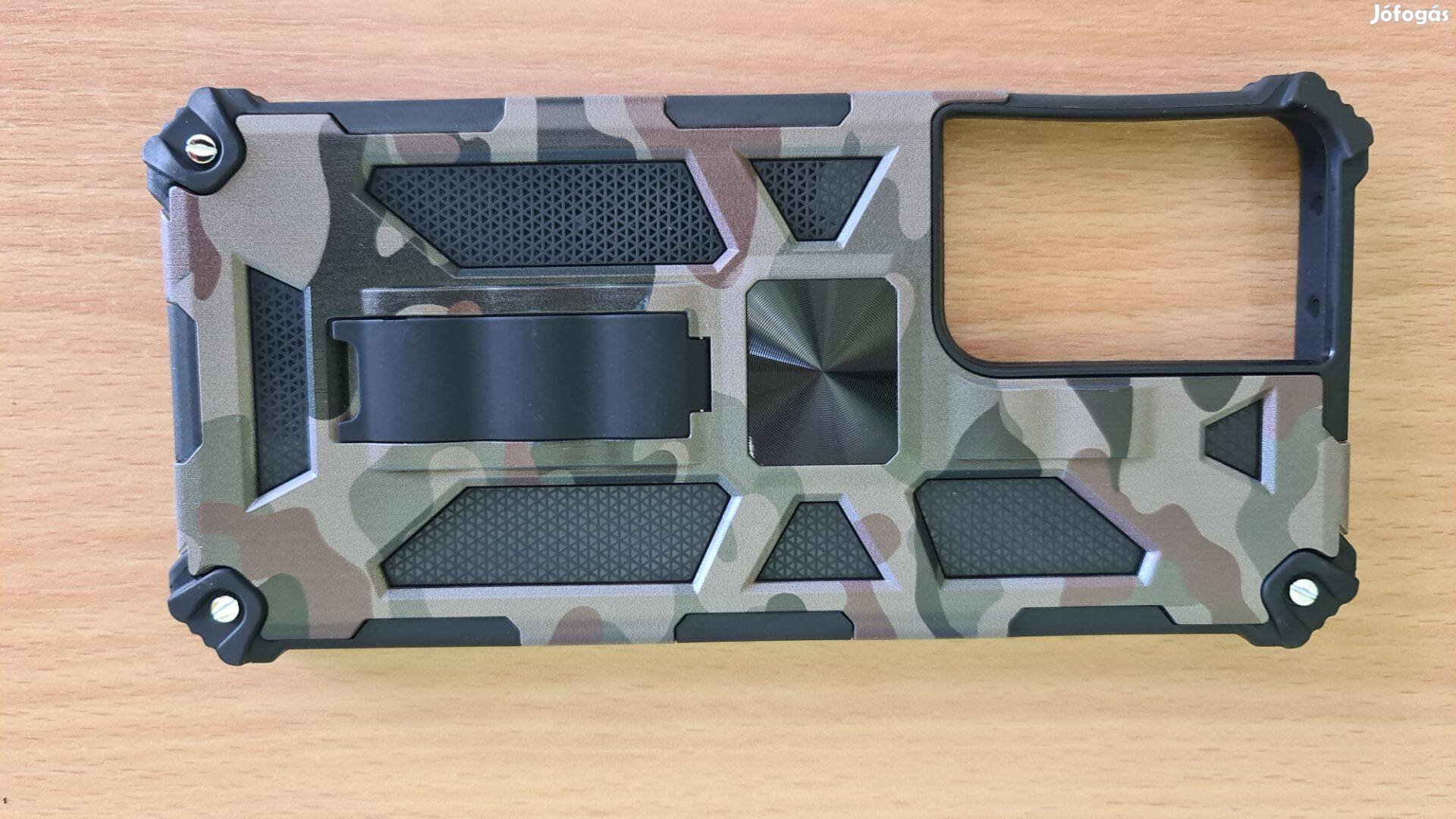 Tok Samsung S21 Ultra S21Plus Armor ütésálló terepmintás telefontok