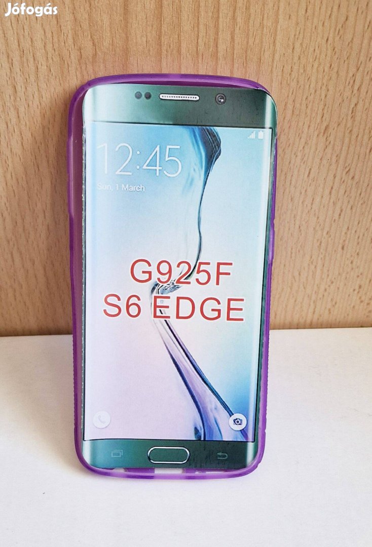 Tok Samsung S6 Edge lila Tpu telefontok