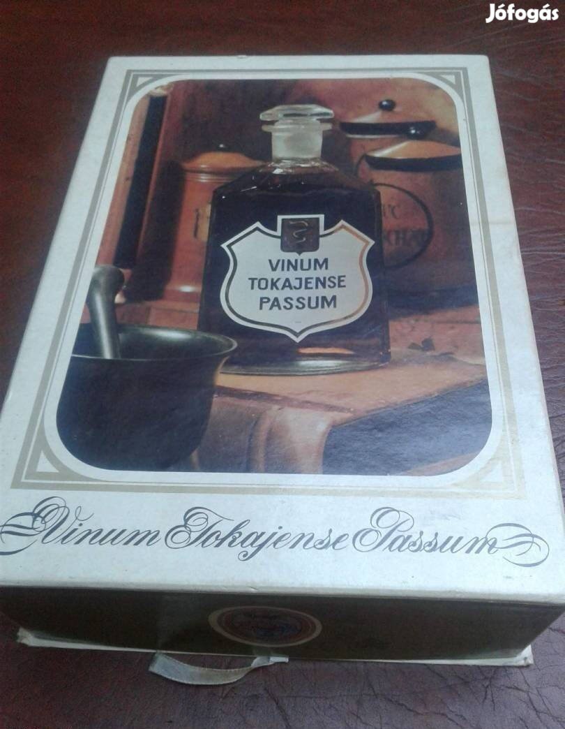 Tokaji boros doboz díszdoboz 80-as évek