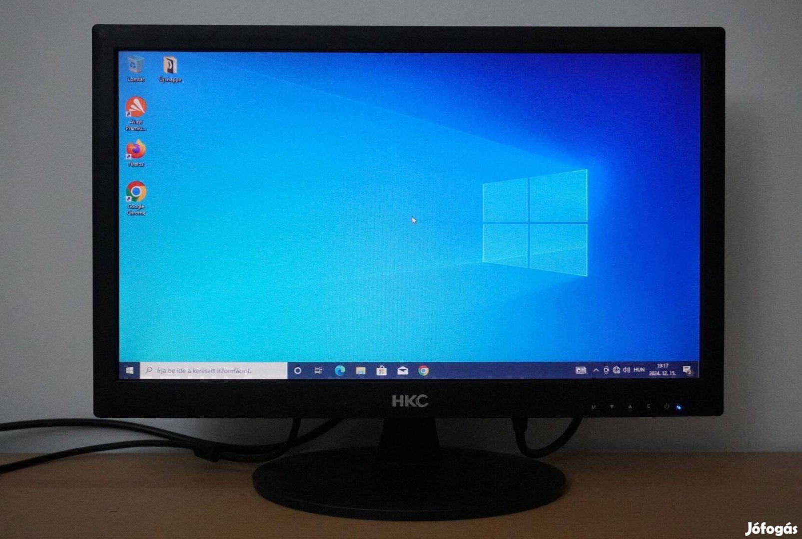 Tökéletes! LED Monitor 18.5'' 1440x900 kijelző tv Fullhd