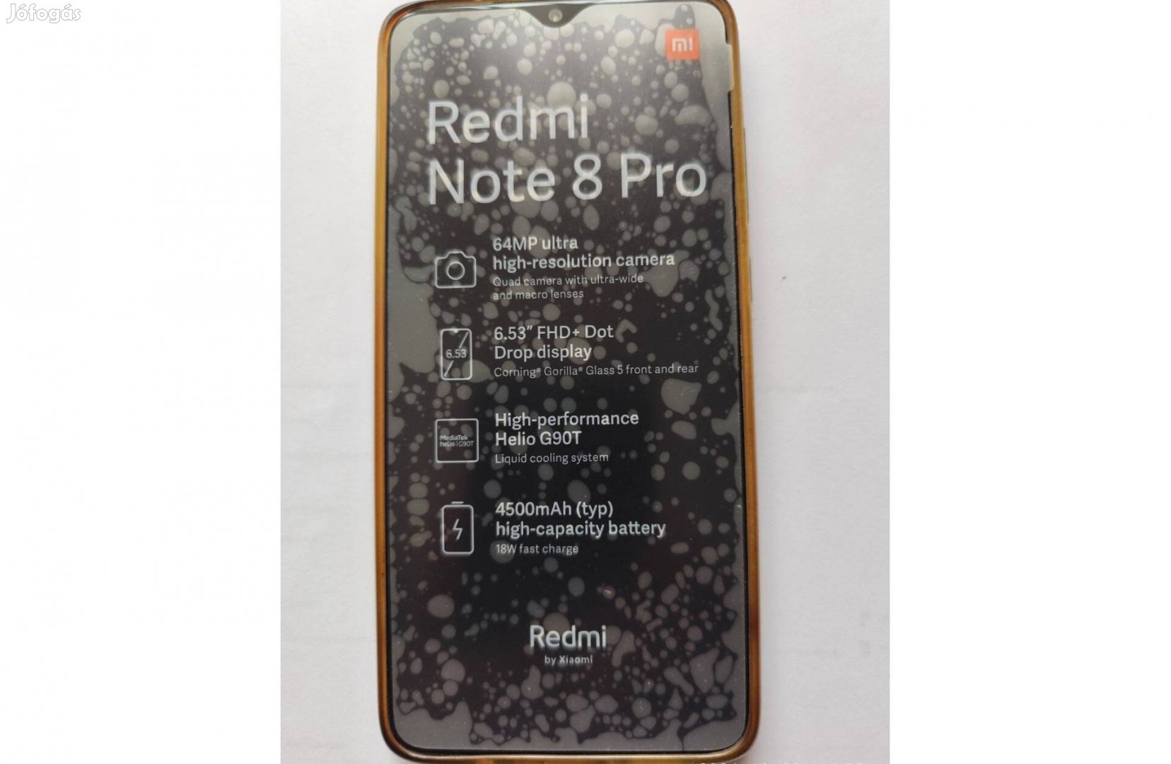 Tökéletes állaporú Redmi Note8 pro