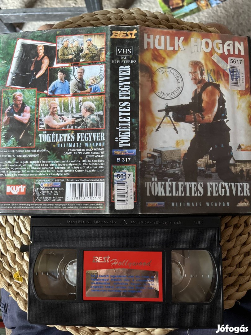 Tökéletes fegyver vhs