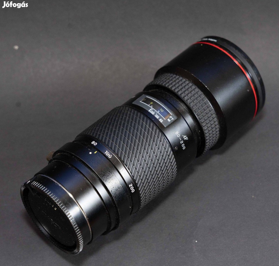 Tokina 80-200 2,8 ATX Állványgyűrű, sapkák Sony A