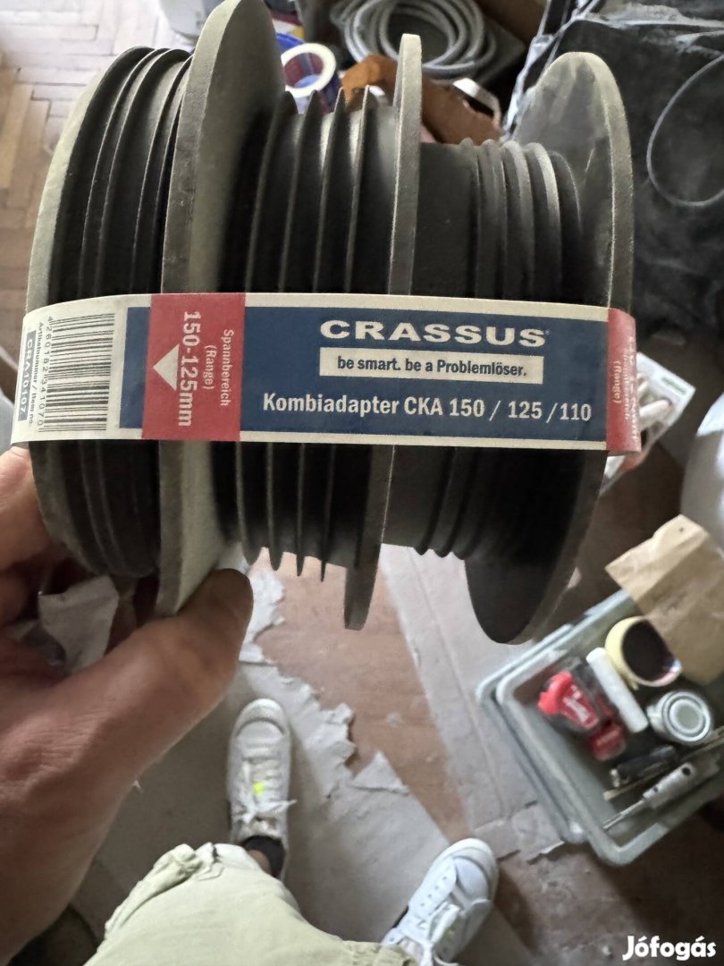 Tokos csőidom adapter