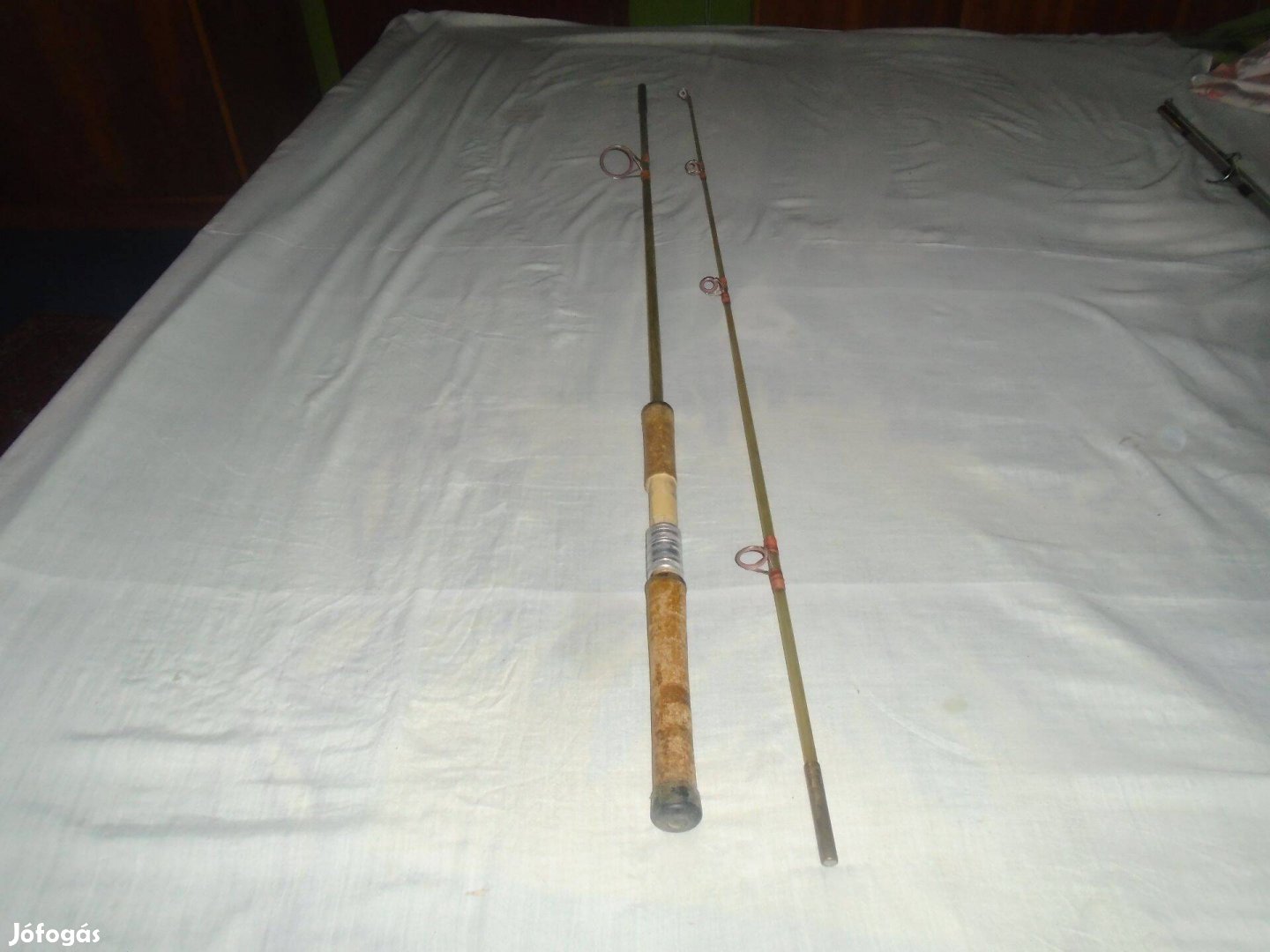 Tokoz horgászbot achát betétes gyűrűk 240 cm