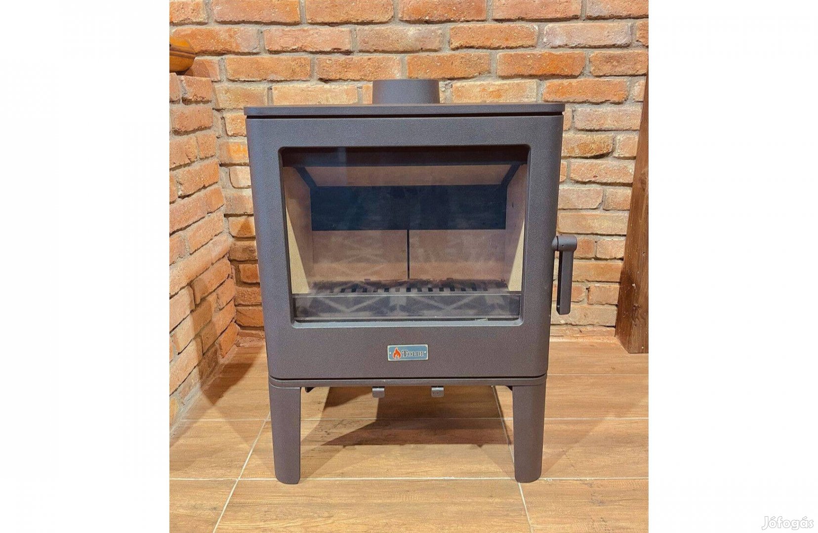 Toldi S112 öntvény kandalló, 3 év garanciával