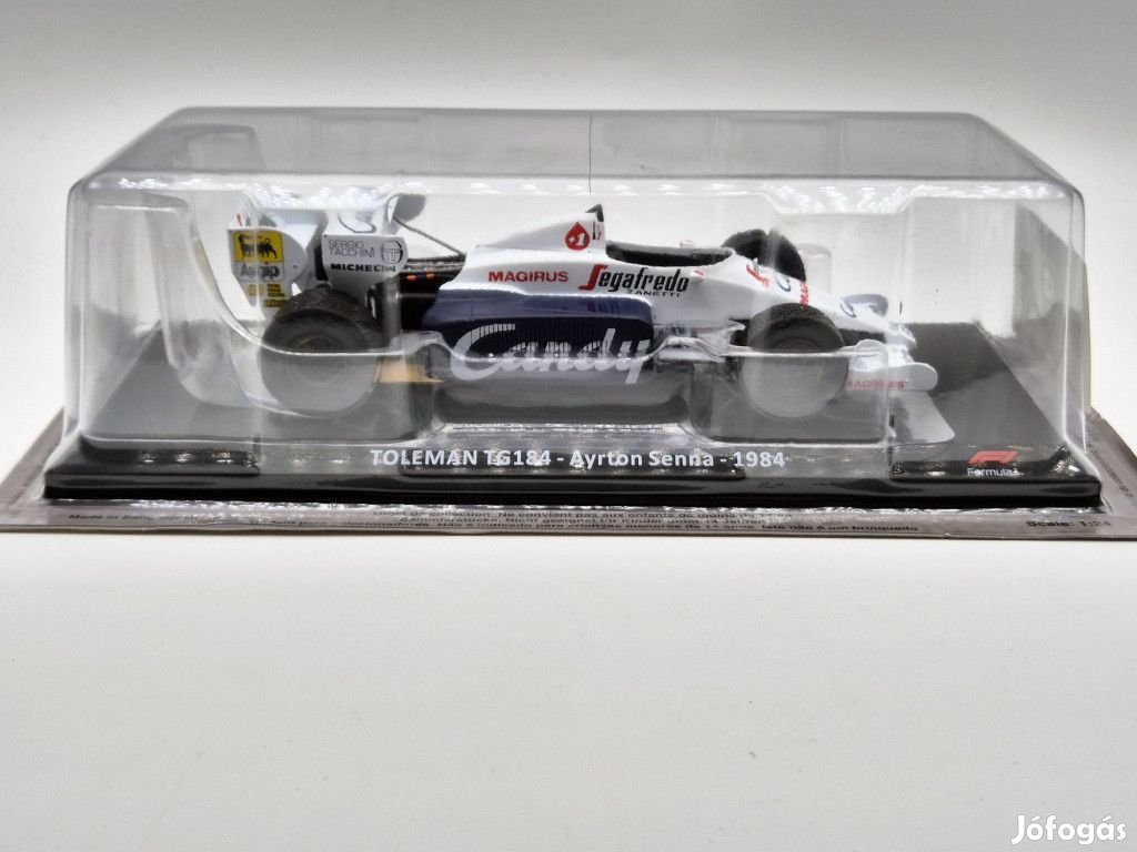 Toleman Hart TG184 F1 #19 (1984) - Ayrton Senna -  Edicola - 1:24