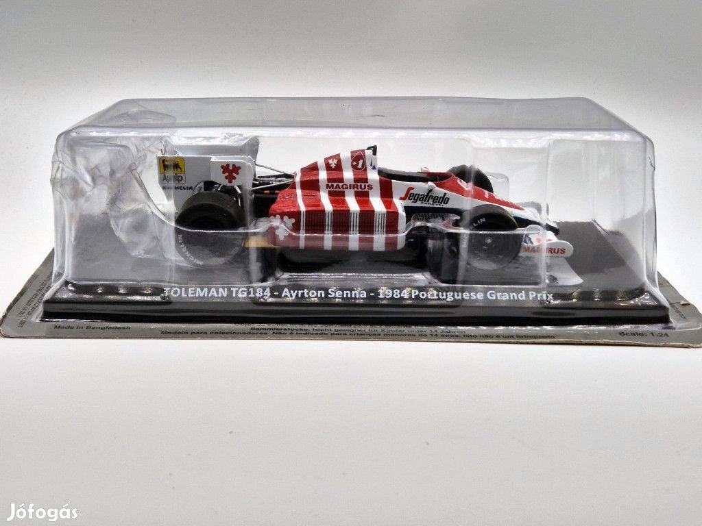 Toleman TG184 F1 #19 Portugal GP (1984) - Ayrton Senna -  Edicola - 1
