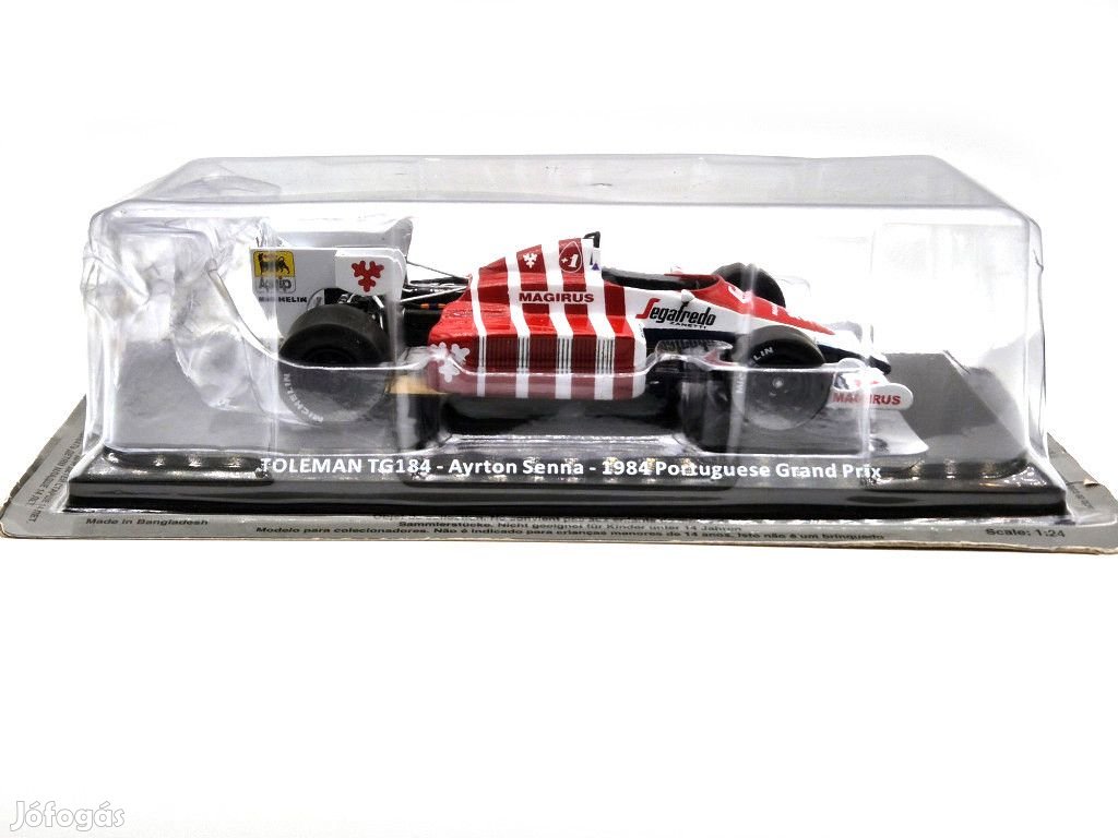 Toleman TG184 F1 #19 Portugal GP (1984) - Ayrton Senna -  Edicola - 1