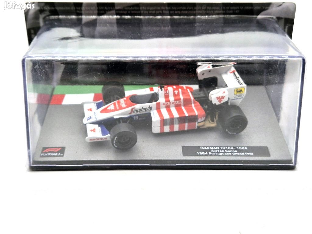 Toleman TG184 F1 #19 (1984) - Portugal GP - Ayrton Senna -  Edicola -