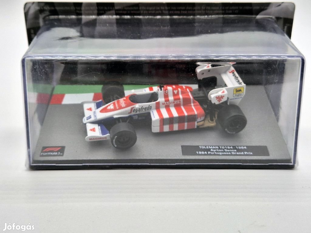 Toleman TG184 F1 #19 (1984) - Portugal GP - Ayrton Senna -  Edicola -