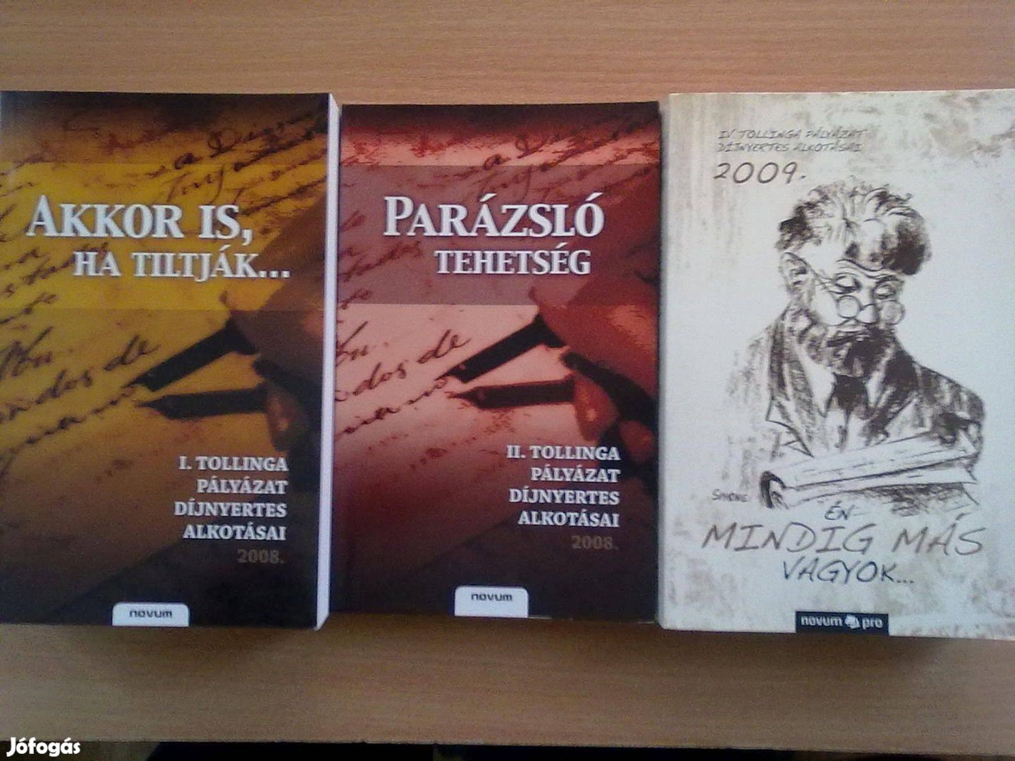 Tollinga pályázat díjnyertes alkotásai egy csomagban Szép