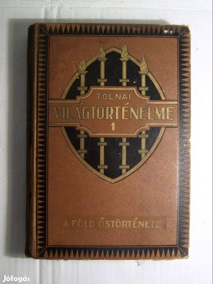 Tolnai Világtörténelme 1-A Föld Őstörténete (1926) 7kép+tartalom