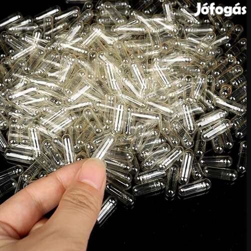 Tölthető Vegán HPMC Kapszula 100db 000-ás méret  (5806)