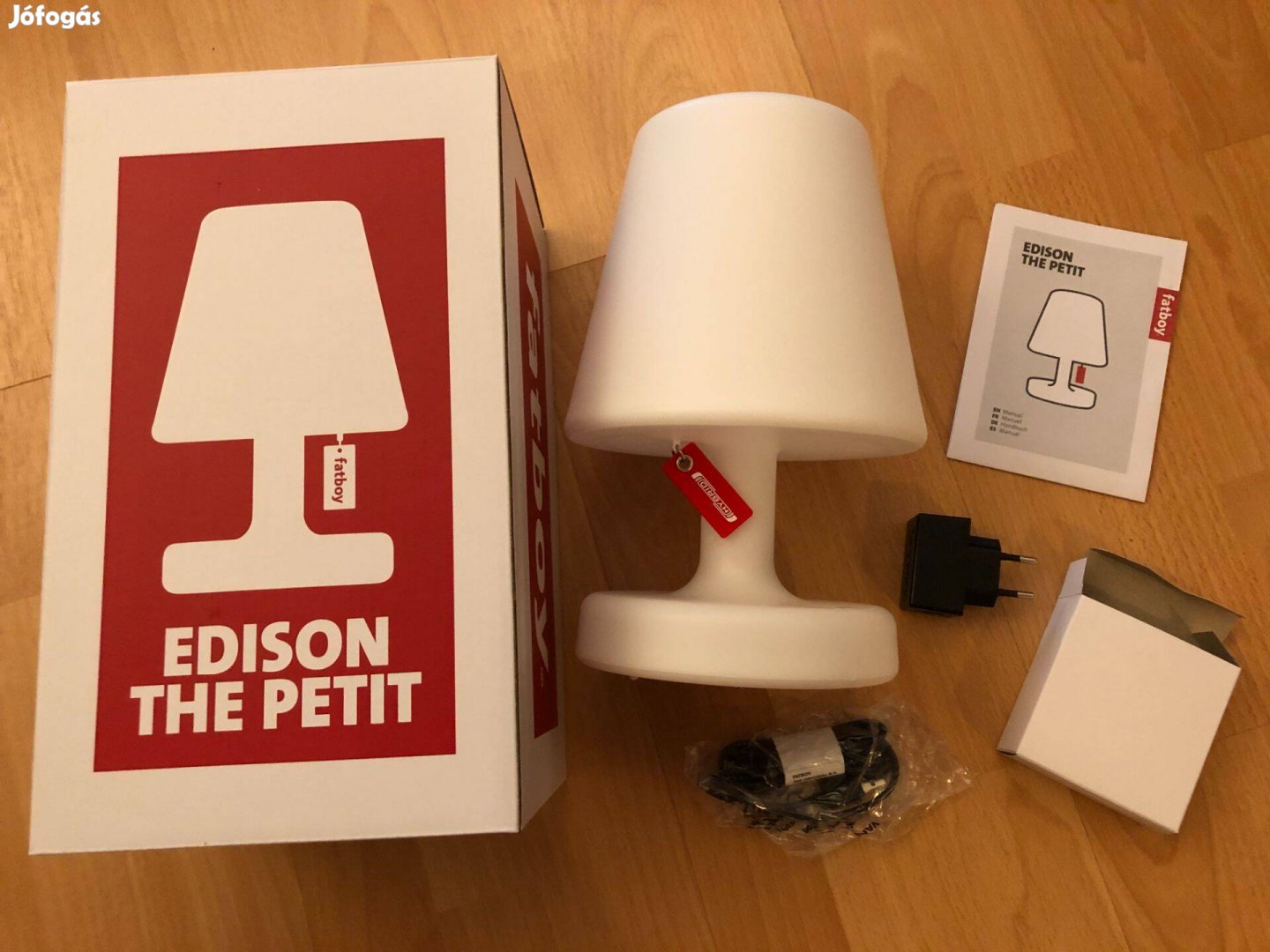 Tölthető mozgatható led lámpa Edison The Petit