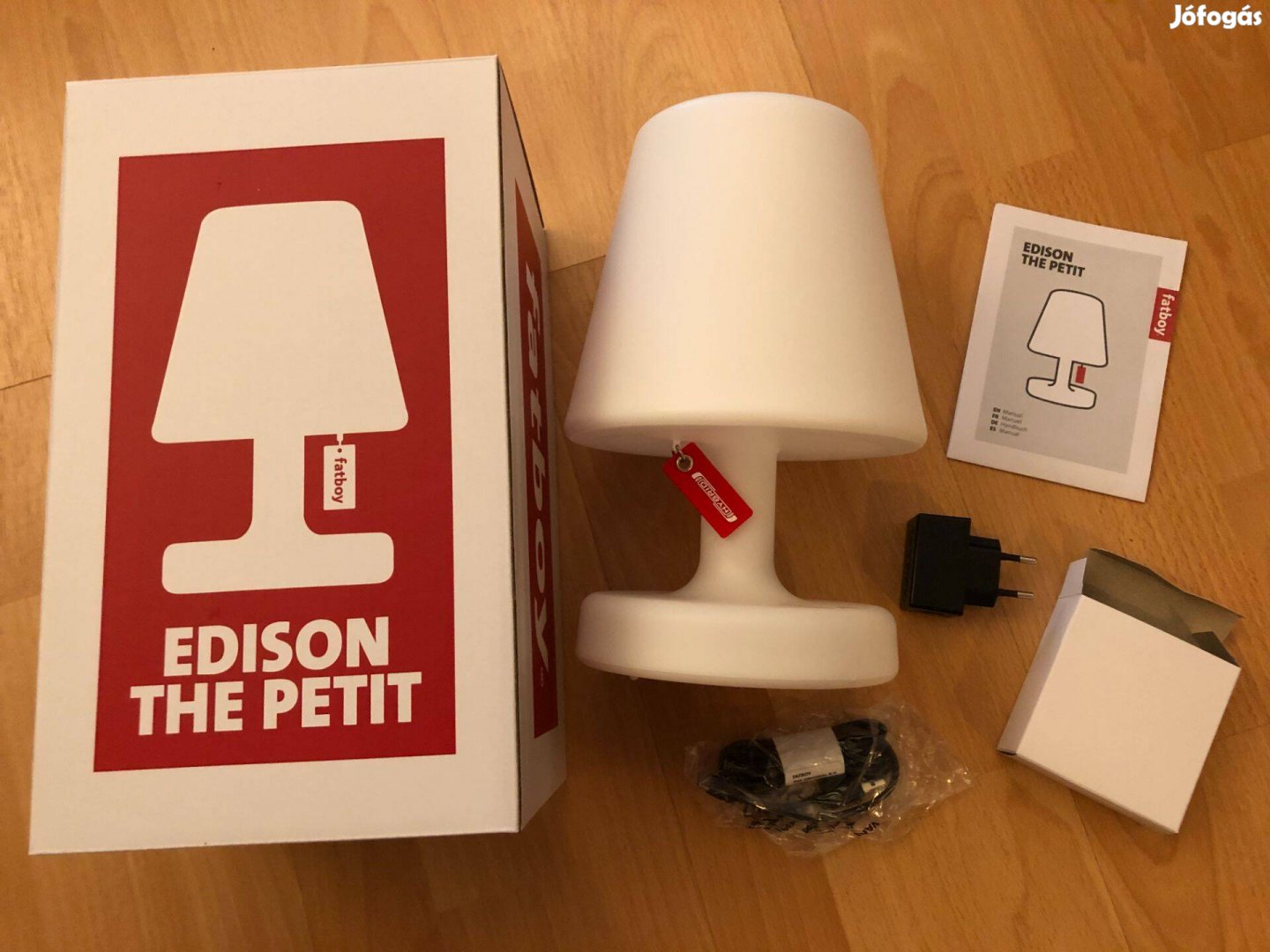 Tölthető mozgatható led lámpa Edison The Petit