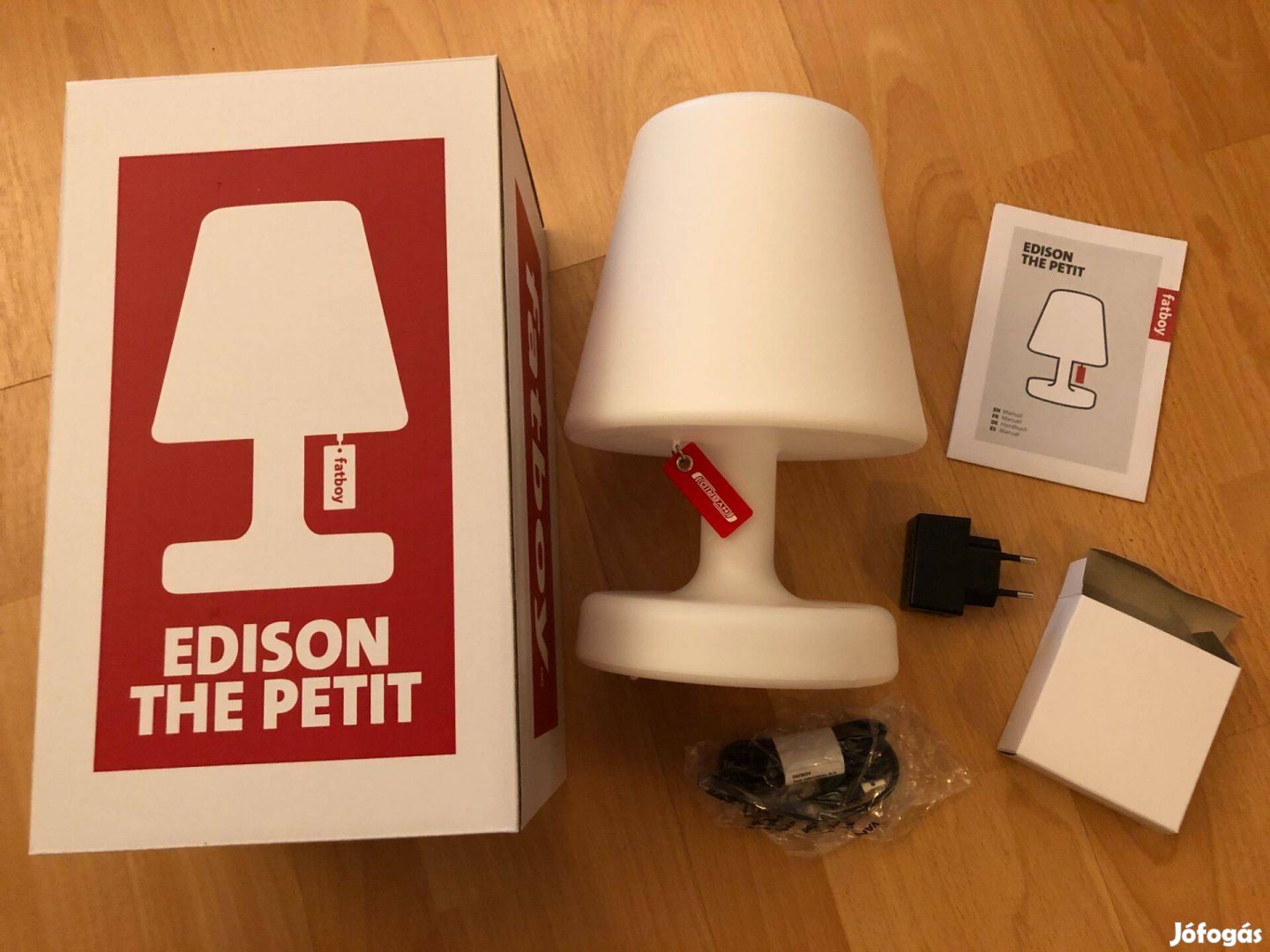 Tölthető mozgatható led lámpa Edison The Petit