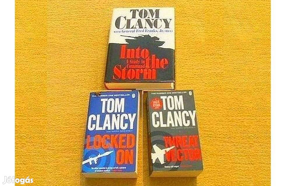 Tom Clancy - Angol nyelvü könyvek - 3 kötet