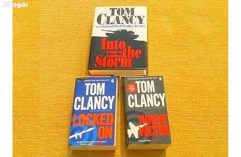 Tom Clancy - Angol nyelvü könyvek - 3 kötet