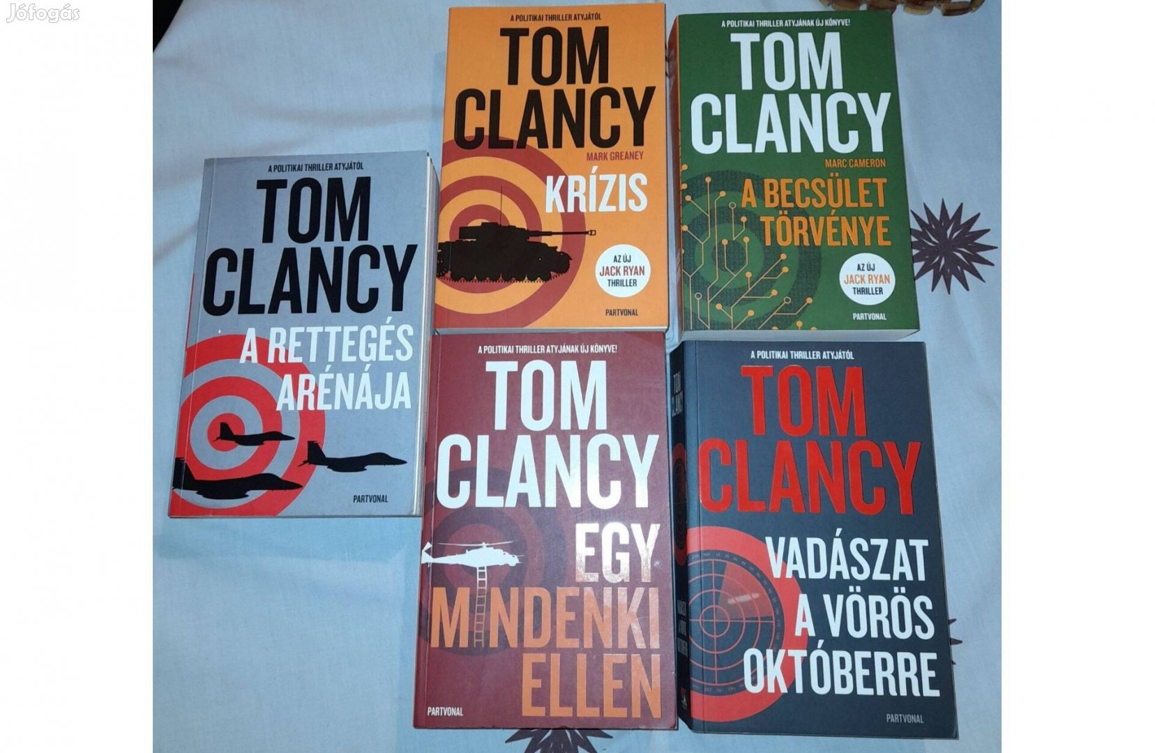 Tom Clancy könyvek