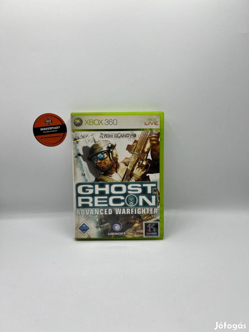 Tom Clancy's Ghost Recon Advanced Warfighter - Xbox 360 játék, használ