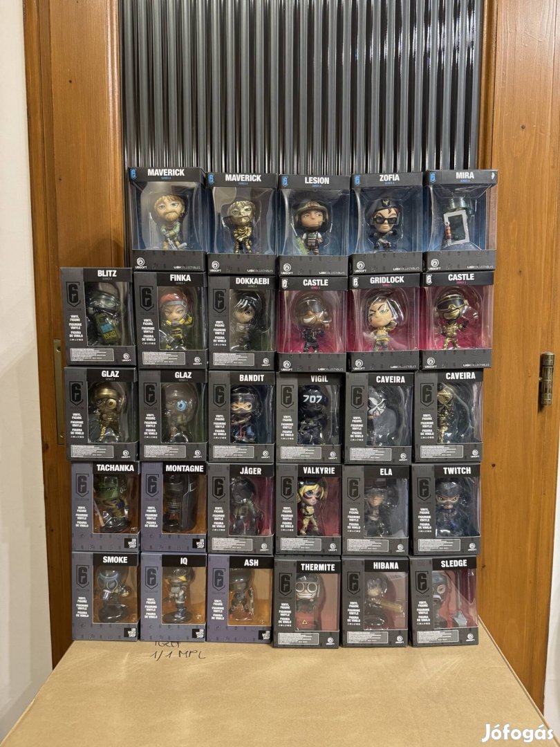 Tom Clancys Rainbow Six Siege Chibi figura szett